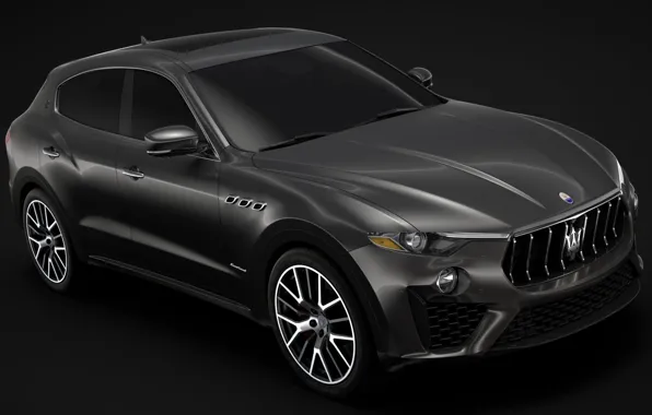 Picture the dark background, Maserati, SUV, Levante, Maserati Levante D4 GranSport