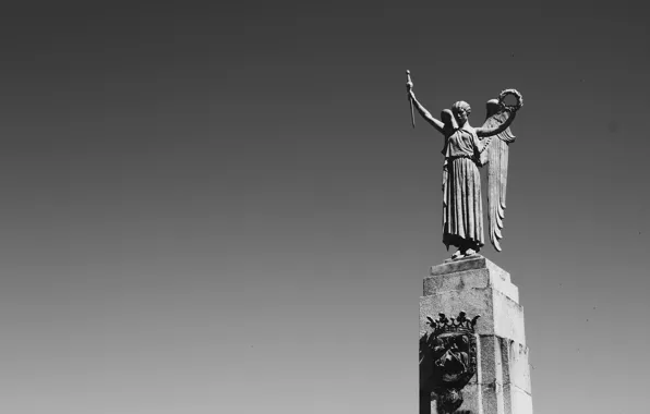 Sky, statue, monument
