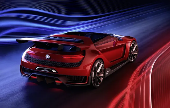 Concept, Roadster, Volkswagen, GTI, 2014