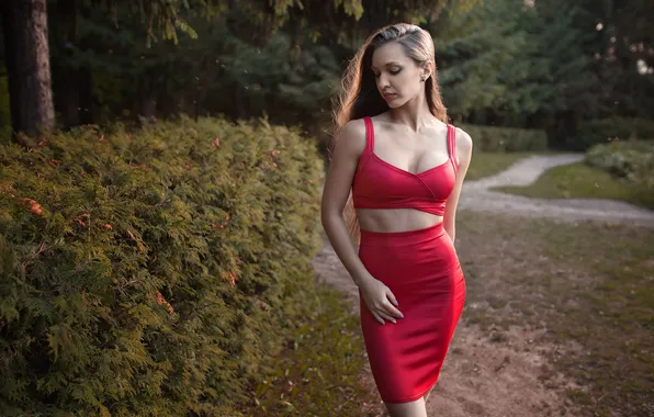 Girl, sweetheart, model, Wallpaper, brown hair, beautiful, Skirt, Sexy
