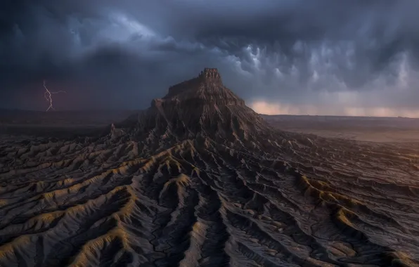 Mountains, rocks, relief