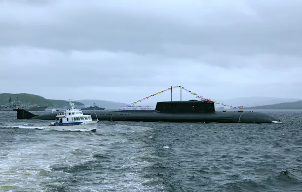 Eagle, underwater, cruiser, atomic