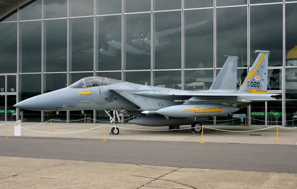 Picture fighter, the plane, Museum, F-15A Eagle