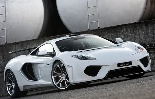 Supercar, the front, McLaren, McLaren MP4-12C, FAB Design