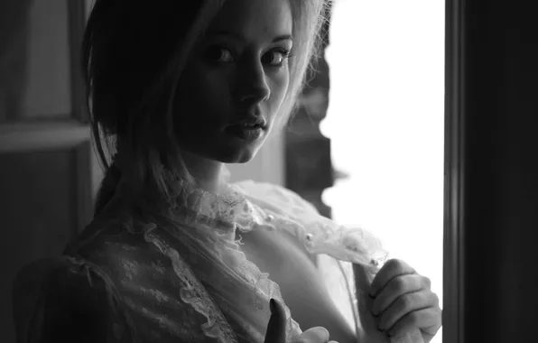 Picture girl, model, black and white, photoshoot, Jannah Burnham