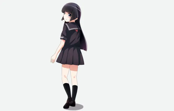 Background, minimalism, girl, Oreimo