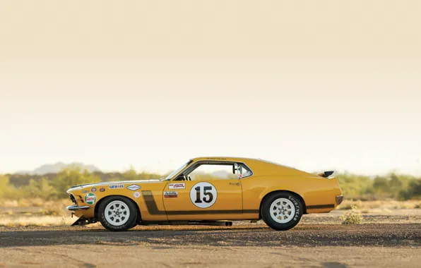 Mustang, Ford, Boss 302, Race, 1970, Legend, Muscle car, TransAm