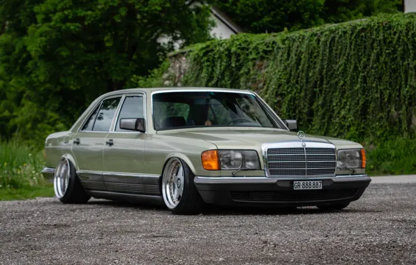 Picture W126, STANCE, S-Cass, 500SE, Mercede Benz