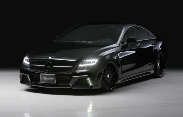 Picture Mercedes-Benz, CLS, black, class, bison