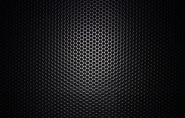 Macro, black, texture, speaker