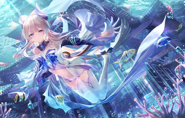 Mysterious water goddess  Playground AI