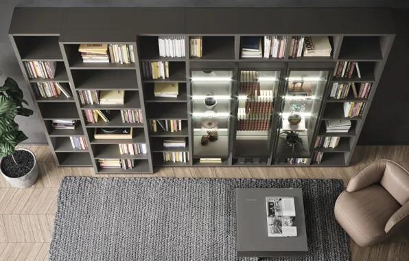 Design, Palma, interior, chair, library, living room
