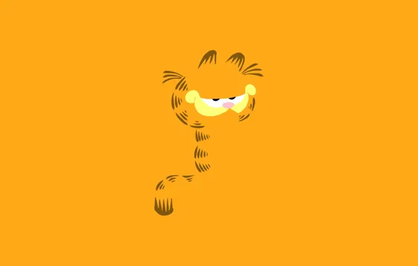 Picture minimalism, Garfield, Garfield