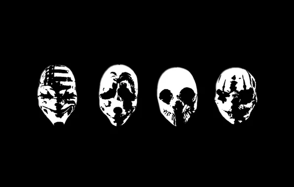 Picture mask, Art, Payday 2, Payday
