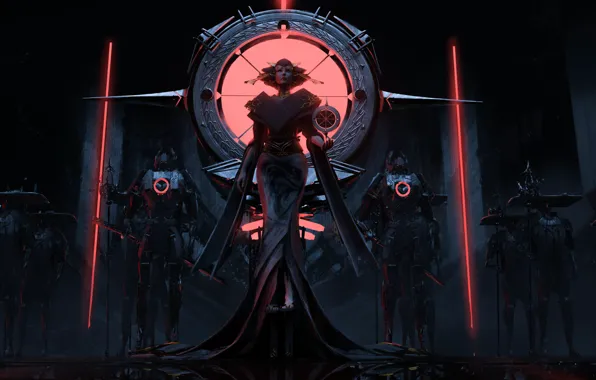 Girl, robots, Chapter