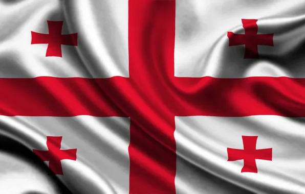 Picture flag, georgia, Georgia