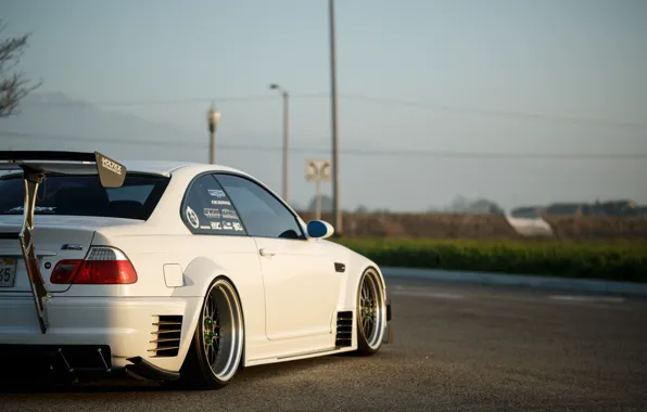 BMW, E46, low, stance, Work, Wide, Work VS-XX, BellyScraper