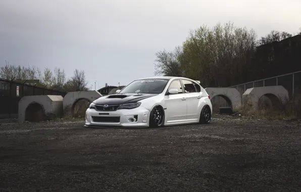 Tuning, turbo, white, wheels, subaru, black, japan, wrx