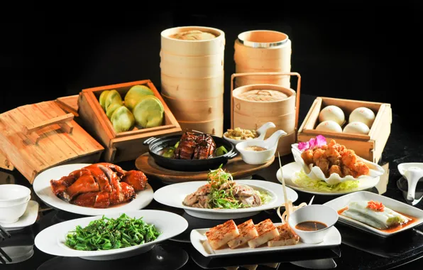 Fish, meat, seafood, meals, cuts
