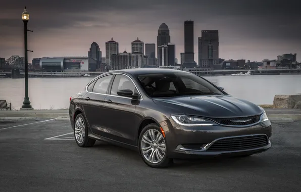 Photo, Chrysler, Grey, Car, 2015, 200 C