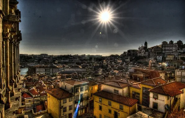 The sun, rays, home, treatment, Portugal, Porto