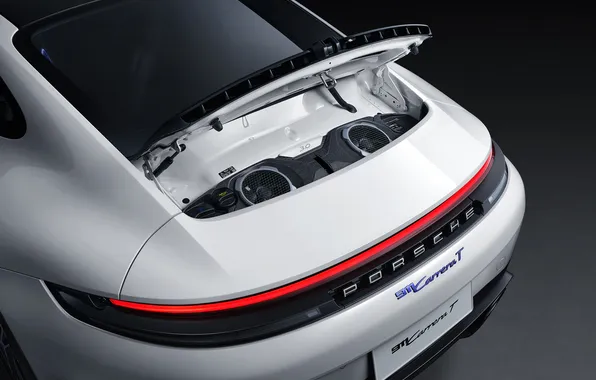 Porsche 911, sport car, under the hood, 2025, Carrera T, Porsche 911 Carrera T