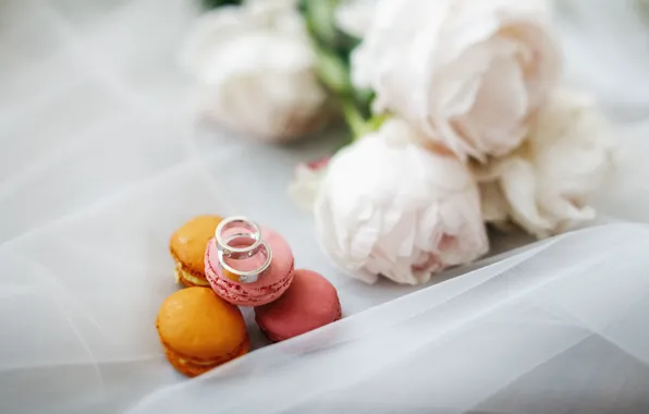 Flowers, holiday, Love, bouquet, ring, wedding, bouquet, wedding