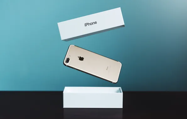 Apple, iPhone, Hi-Tech, Gold, Phone, 7 More