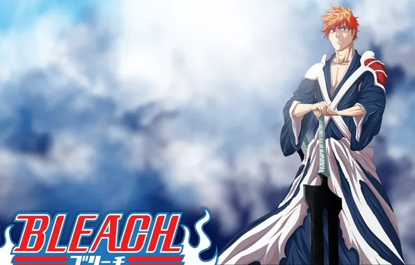 Sword, game, Bleach, anime, katana, man, boy, bankai