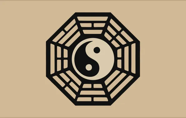 Symbol, Yin, Harmony, Yang, Tao, Dao, Harmony, trigrams