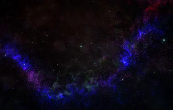 Space, stars, nebula, space, the universe