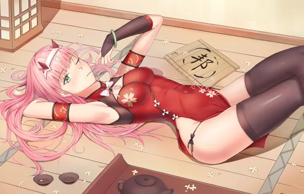 Girl, Flowers, Sexy, Darling In The Frankxx