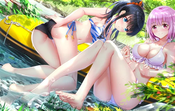 Picture swordsouls, Takarada Rikka, Shinjou Akane, SSSS.GRIDMAN