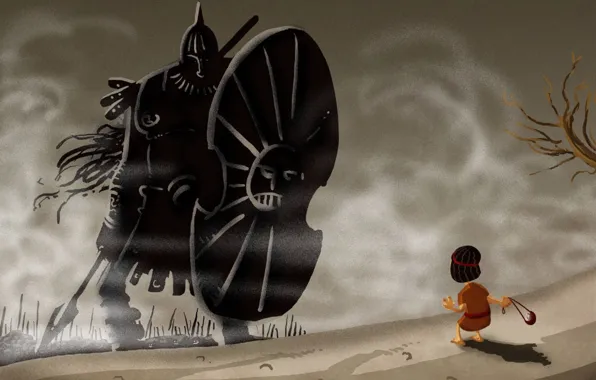 Hero, Courage, David and Goliath, David and Goliath