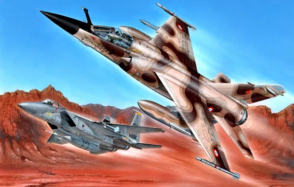 France, USA, F-15, Mirage F1, NATO-I TAKE