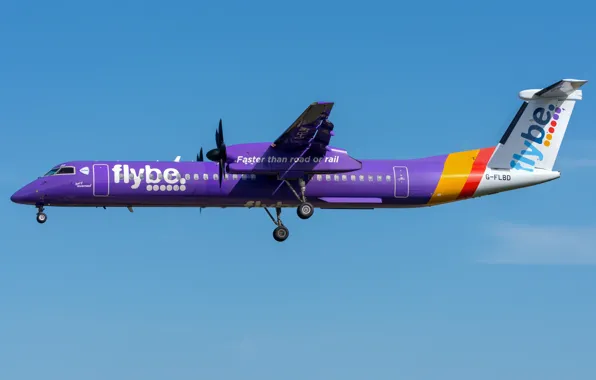 Picture Bombardier, FlyBE, DHC-8-Q400