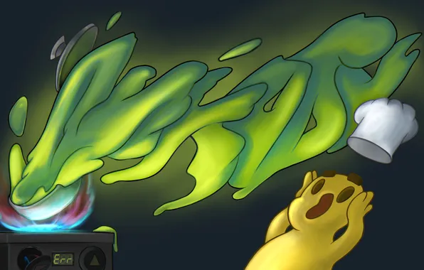 Grafiti, digital art, pikabu
