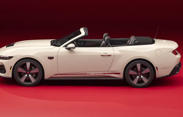 Ford, Ford, Mustang, side view, Convertible, Mustang GT, 2025, limited edition