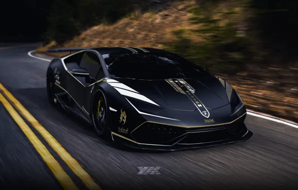 Auto, Road, Black, Lamborghini, Machine, Auto, Black, Machine