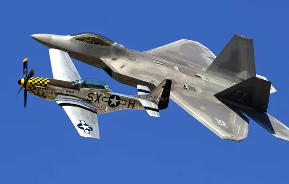 The sky, flight, fighter, pair, parade, the plane