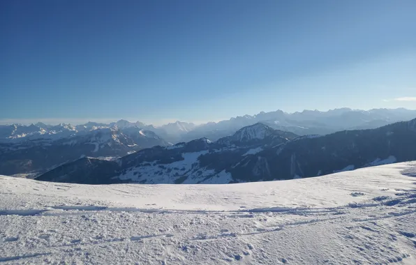 Switzerland, Alps, mount Wildspitz