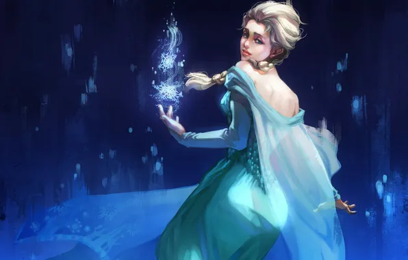 Girl, Frozen, Disney, Disney, Elsa