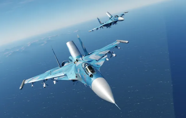 Picture Su-33, Carrier-based fighter, Sukhoi