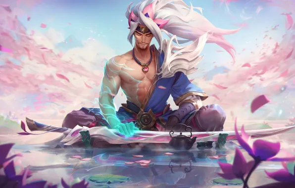 League of Legends, Yasuo, Yasuo, The spirit flowering, Spirit blossom