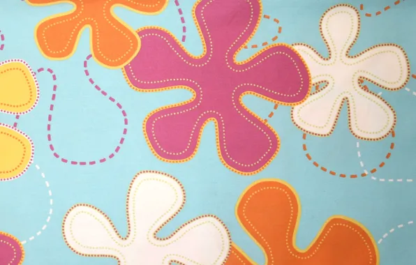 Color, pattern, spot, fabric, textiles, bright
