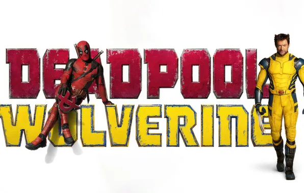 The inscription, white background, Ryan Reynolds, Ryan Reynolds, poster, Wolverine, Hugh Jackman, Logan