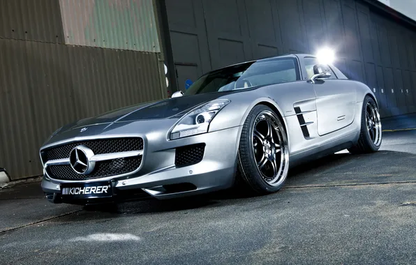 Picture Mercedes Benz, cars, auto, Supersport, SLS 63