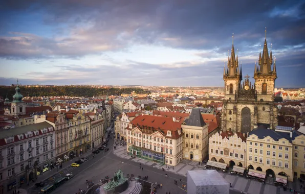 The city, photo, home, Prague, Czech Republic