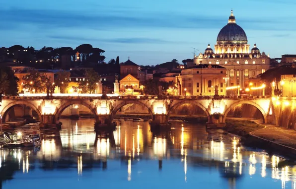 Light, Rome, Brideg