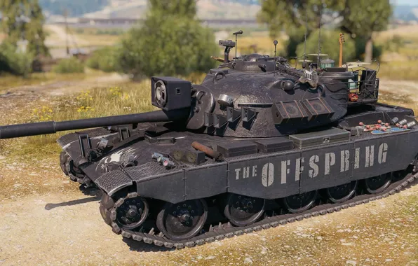Picture tank, The Offspring, World of Tanks, TL-1 LPC, Pretty Fly